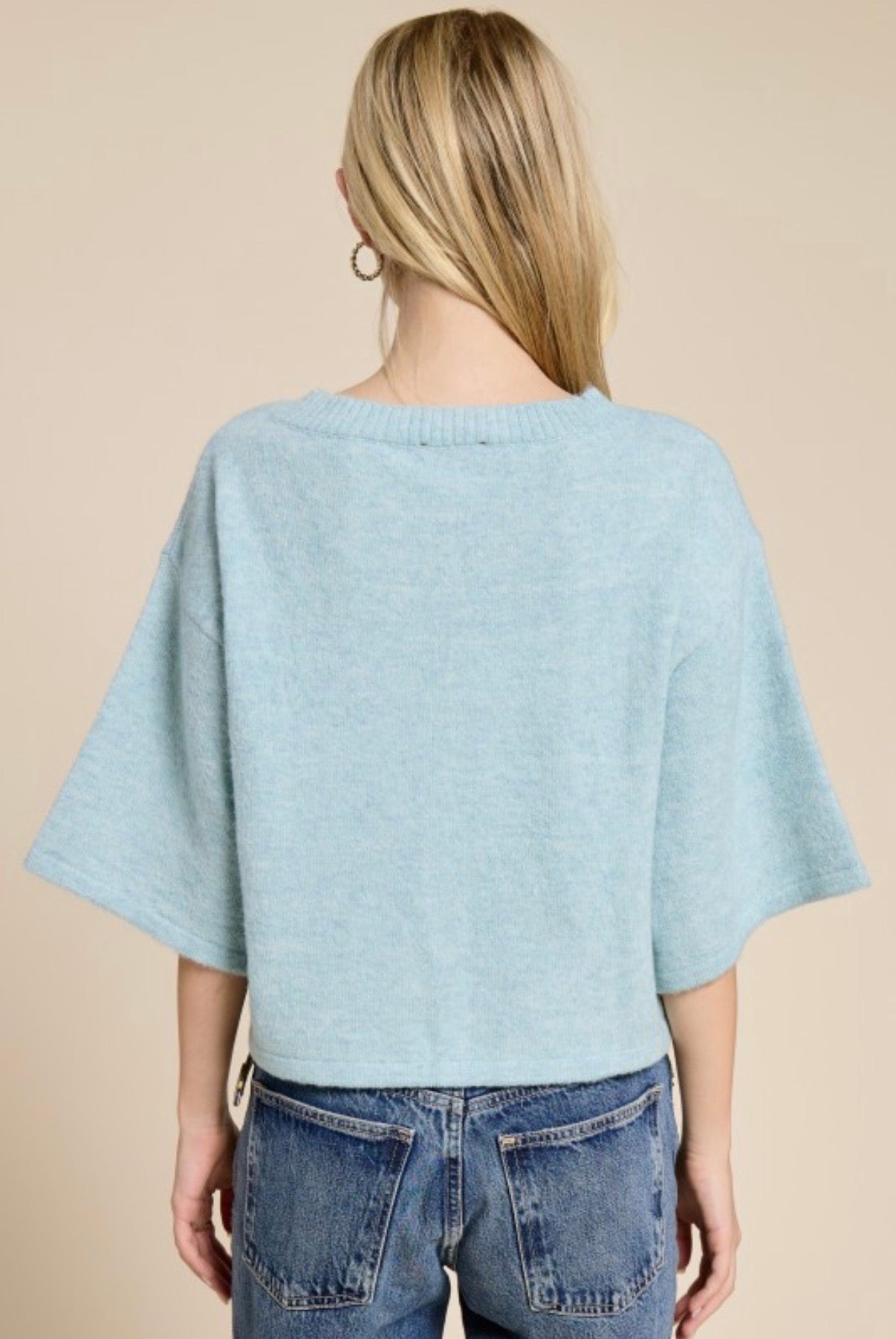 Madison Cardigan in Seafoam