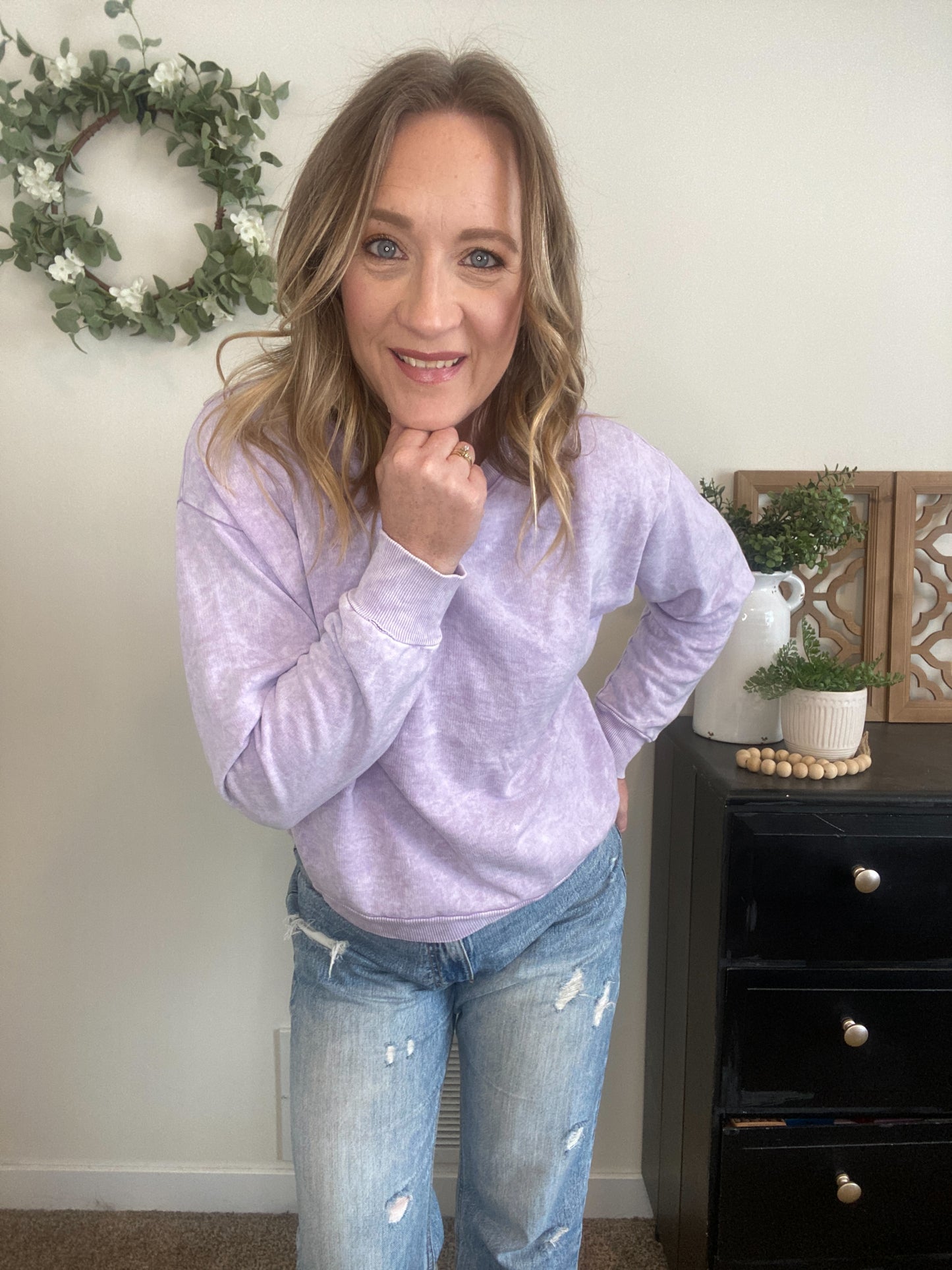 Tiffany Mineral Washed Sweatshirt