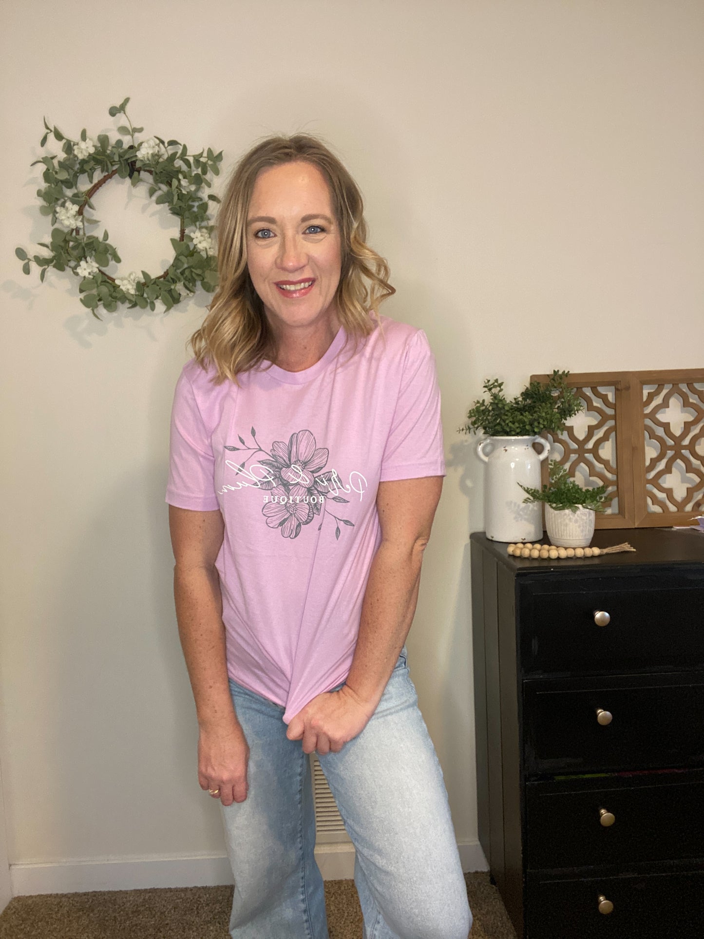 Peri & Plum Logo Tee