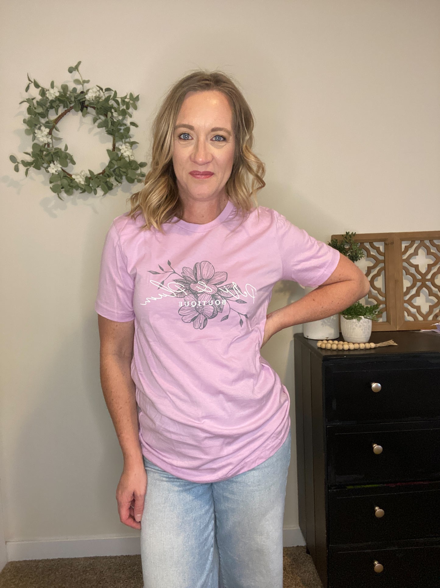 Peri & Plum Logo Tee