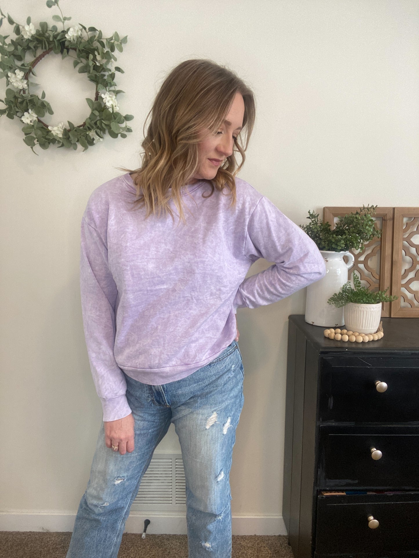 Tiffany Mineral Washed Sweatshirt
