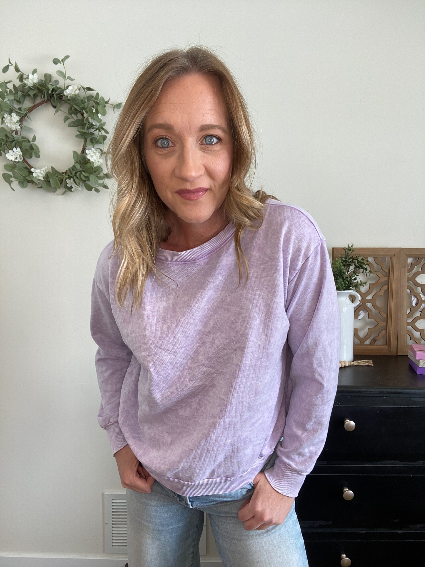 Tiffany Mineral Washed Sweatshirt